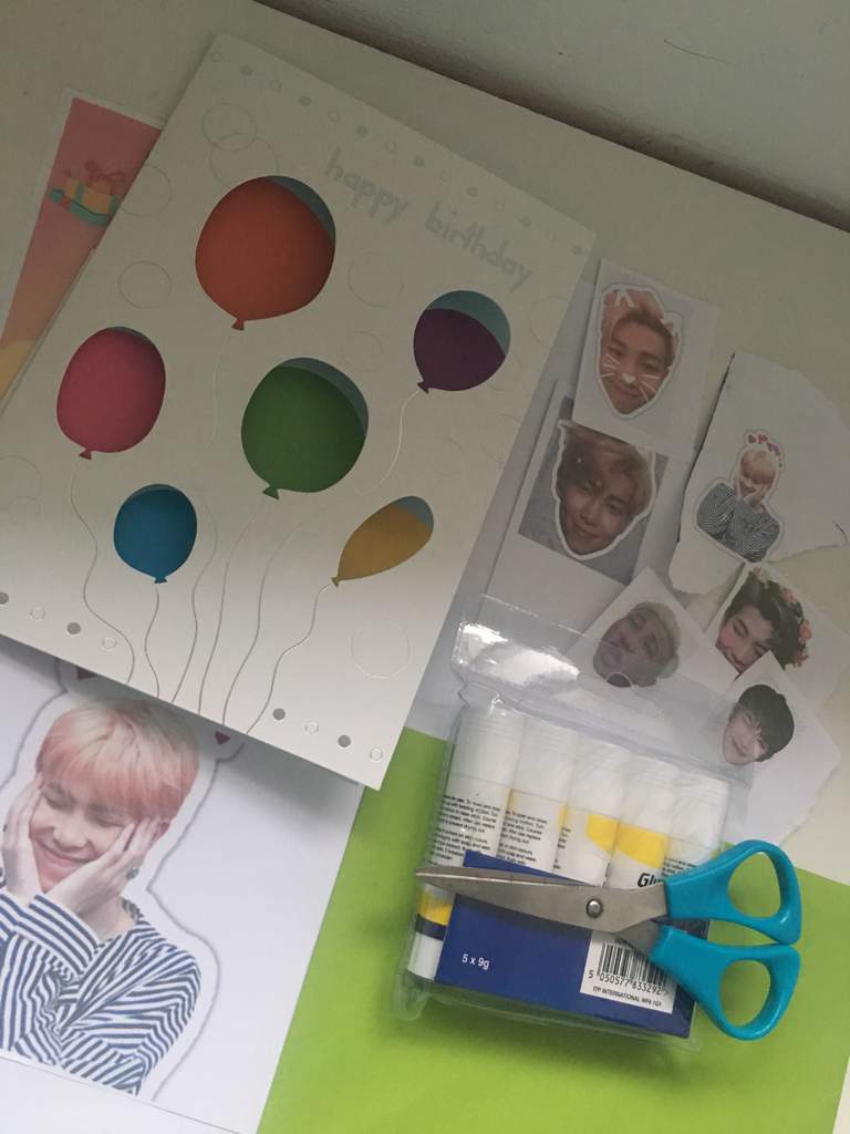 bts diy birthday card and envelope namjoon edition armys amino