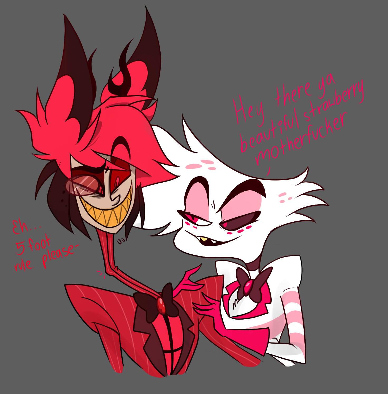 *loud neck snapping* | Hazbin Hotel (official) Amino