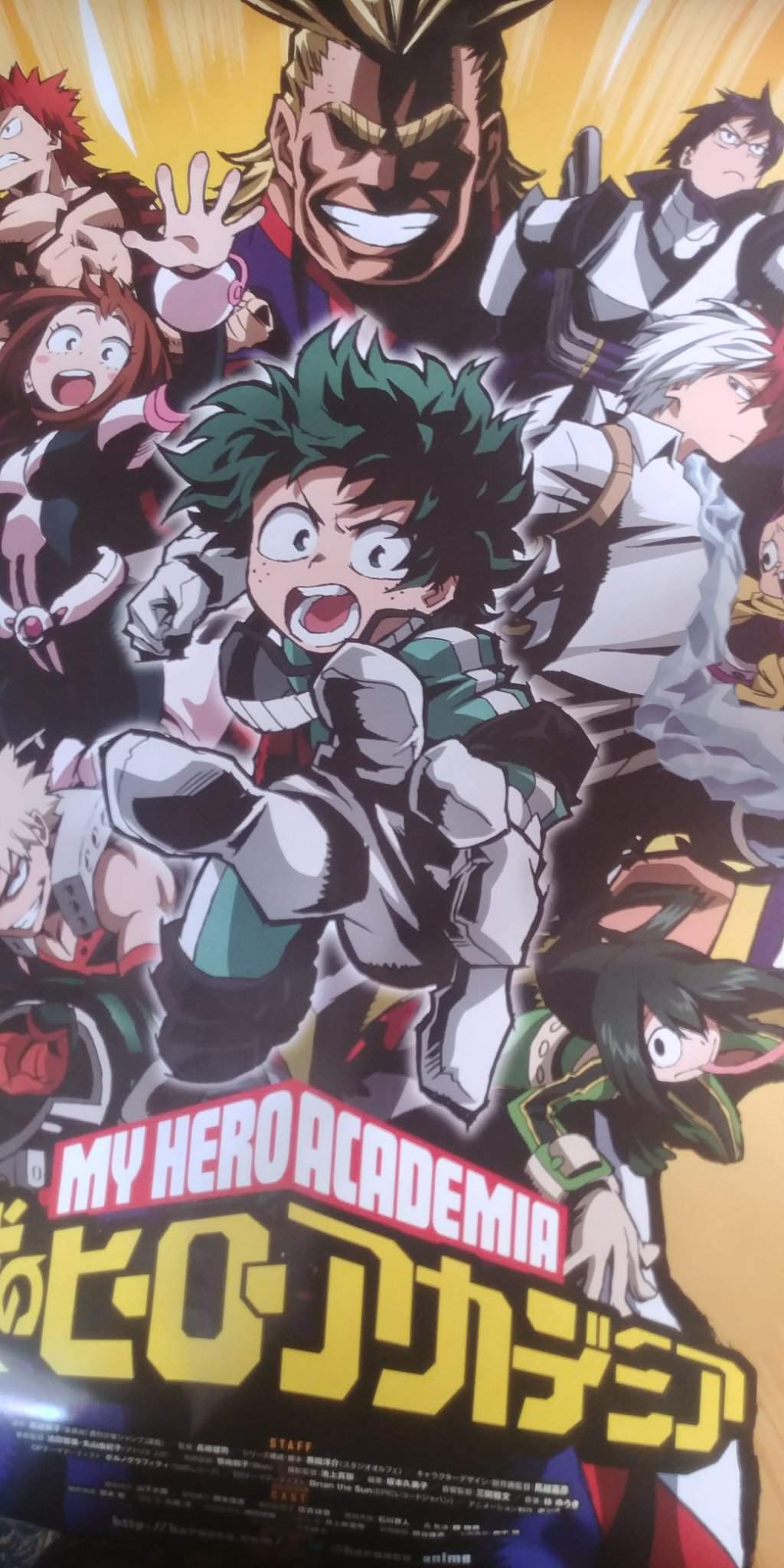 I got some free MHA posters | My Hero Academia Amino