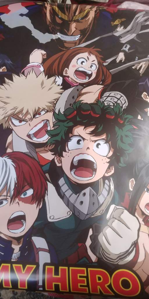 I got some free MHA posters | My Hero Academia Amino