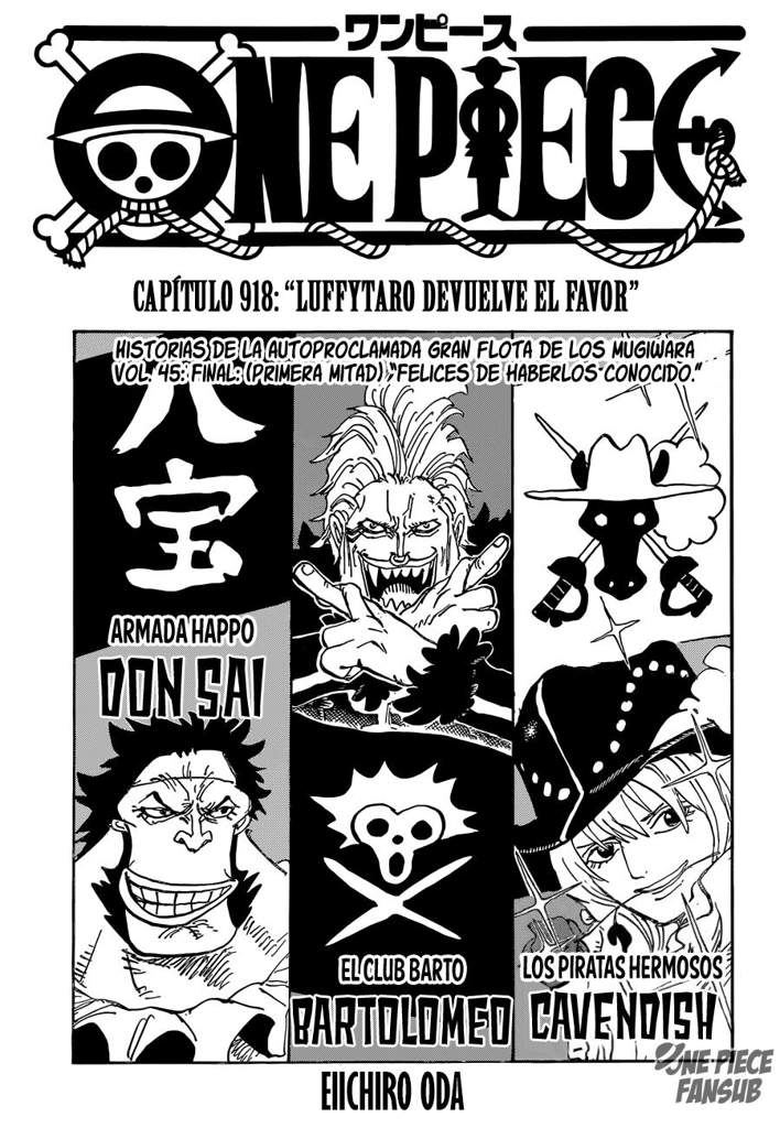 Capitulo 918 Wiki One Piece Amino