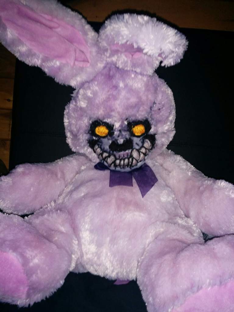 purple rabbit soft toy