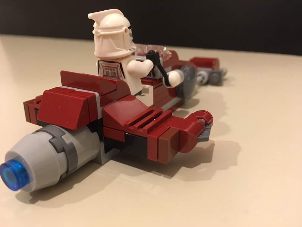 custom lego star wars speeder