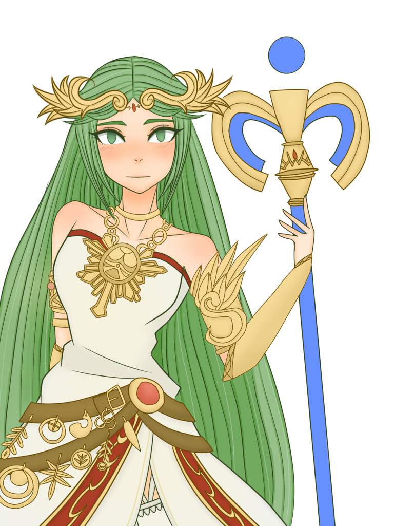 🔆The Goddess of Light🔆|| Palutena's Revolting Dinner Fanart | Anime Amino