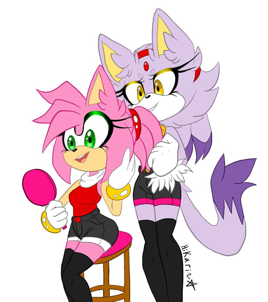 Just some Blazamy Ship Art 💕💜 | Sonic the Hedgehog! Amino