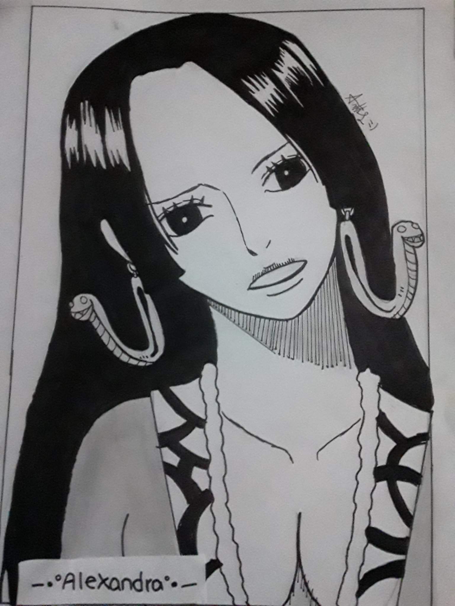 Dibujo de Boa Hancock. | •One Piece• Amino