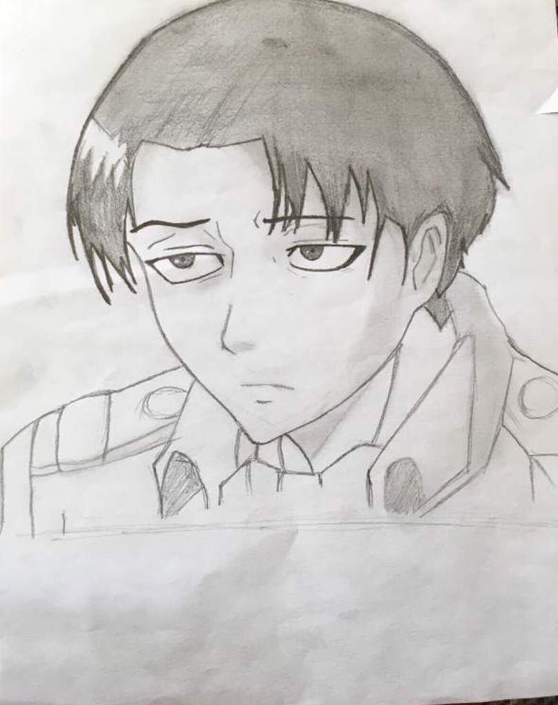 Un pequeño dibujo de Levi hecho por mi :v | Attack On Titan Amino