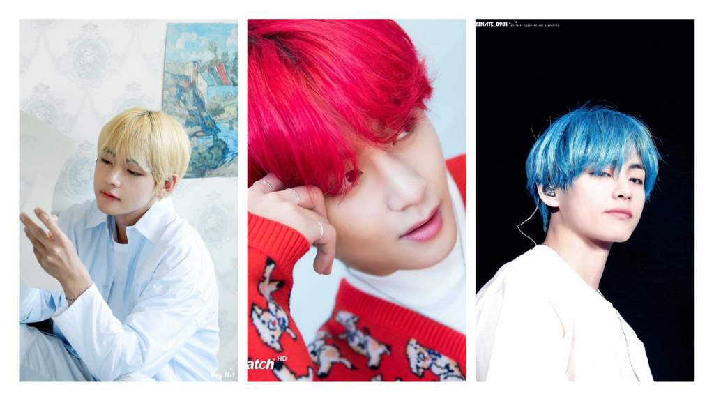 Taehyung Hair Timeline | ARMY's Amino