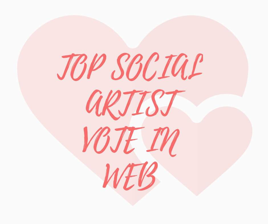 Top Social Artist Vote in Web EXOL INDONESIA (엑소) Amino