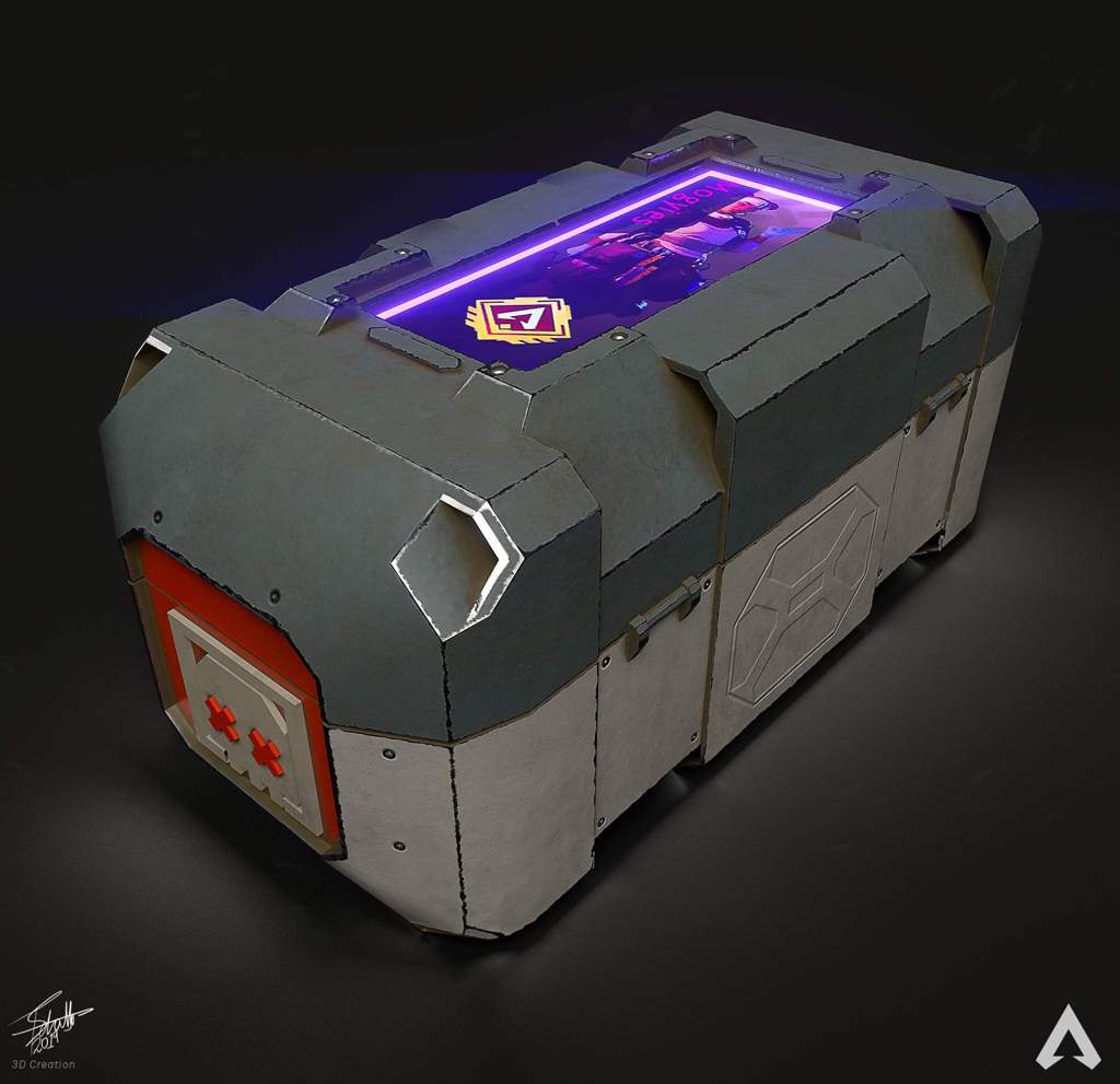 Apex Legends Death Box 3D Model Complete ) Apex Legends Armory Amino