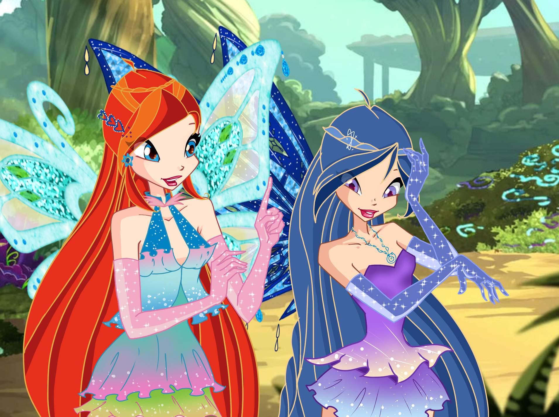 “Here’s the basics of Enchantix Galaria” | Winx Club Amino