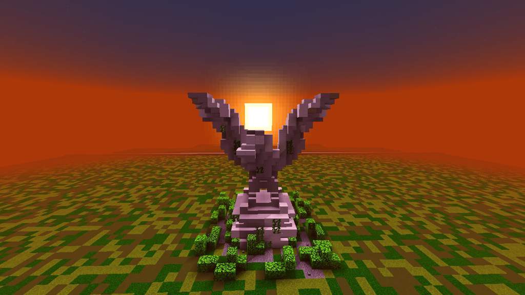 Crow Statue #nchunkschallenge | Minecraft Amino