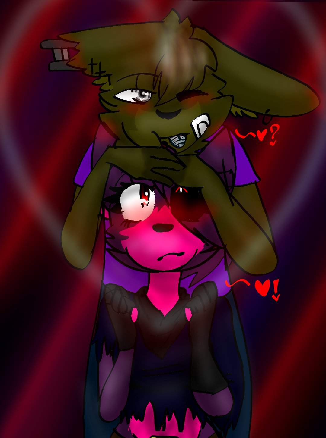 Wolbyt X Springtrap (no me odie) no es oficial simplemente los shipeo ...