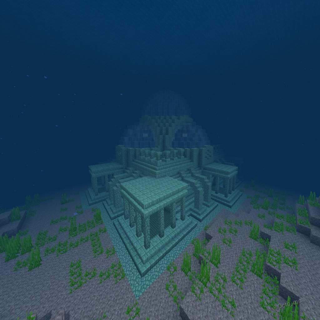 The new Ocean monument | Minecraft Amino