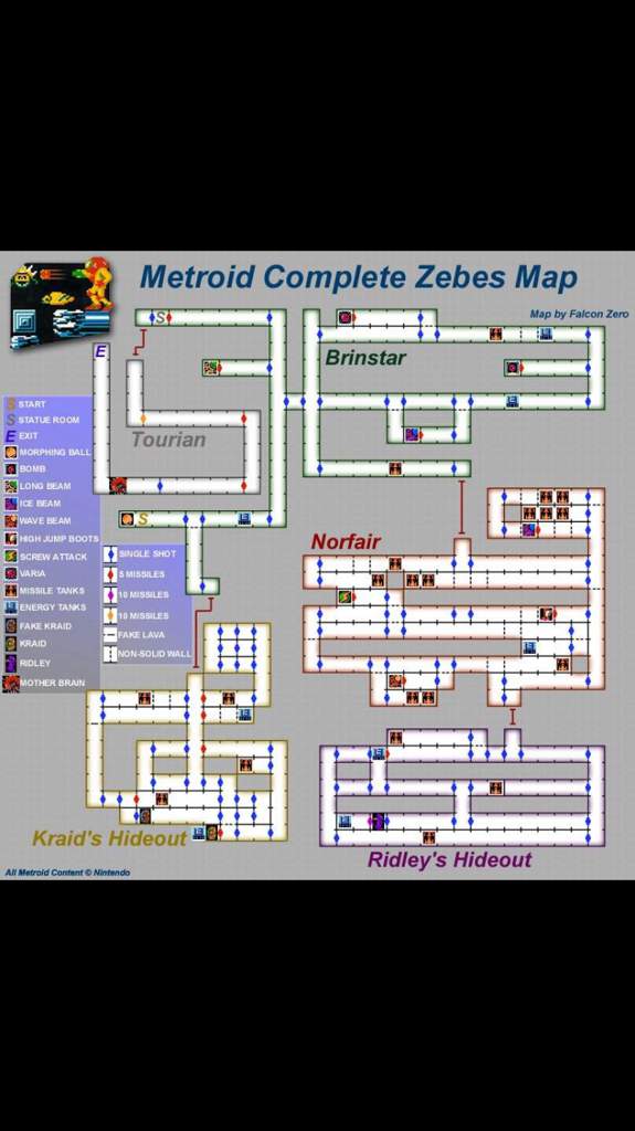 super metroid map dimensions
