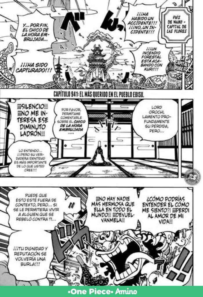Manga Cap 941 3 Wiki One Piece Amino