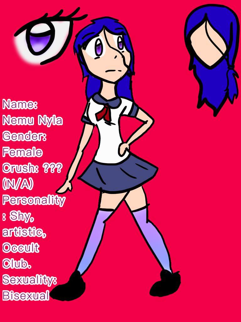 Just my ref sheet | Yandere Simulator Amino