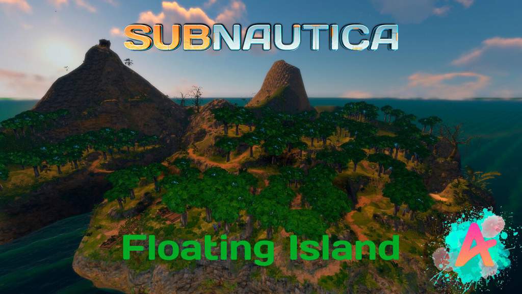 floating island subnautica map