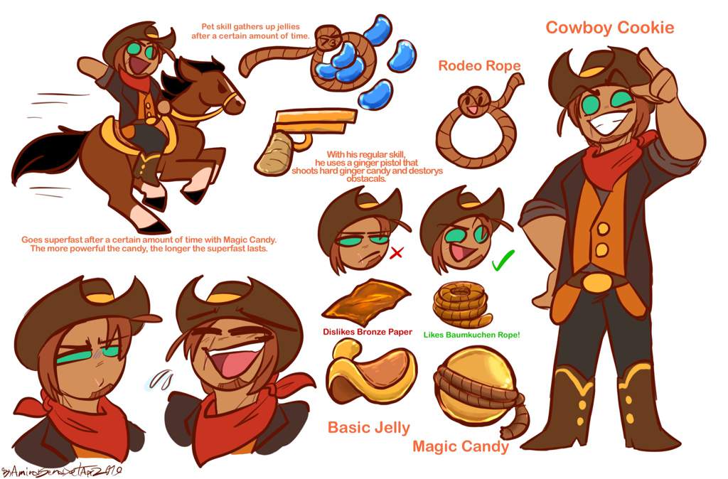 Cowboy Cookie (OC) | Wiki | *Cookie Run* Amino