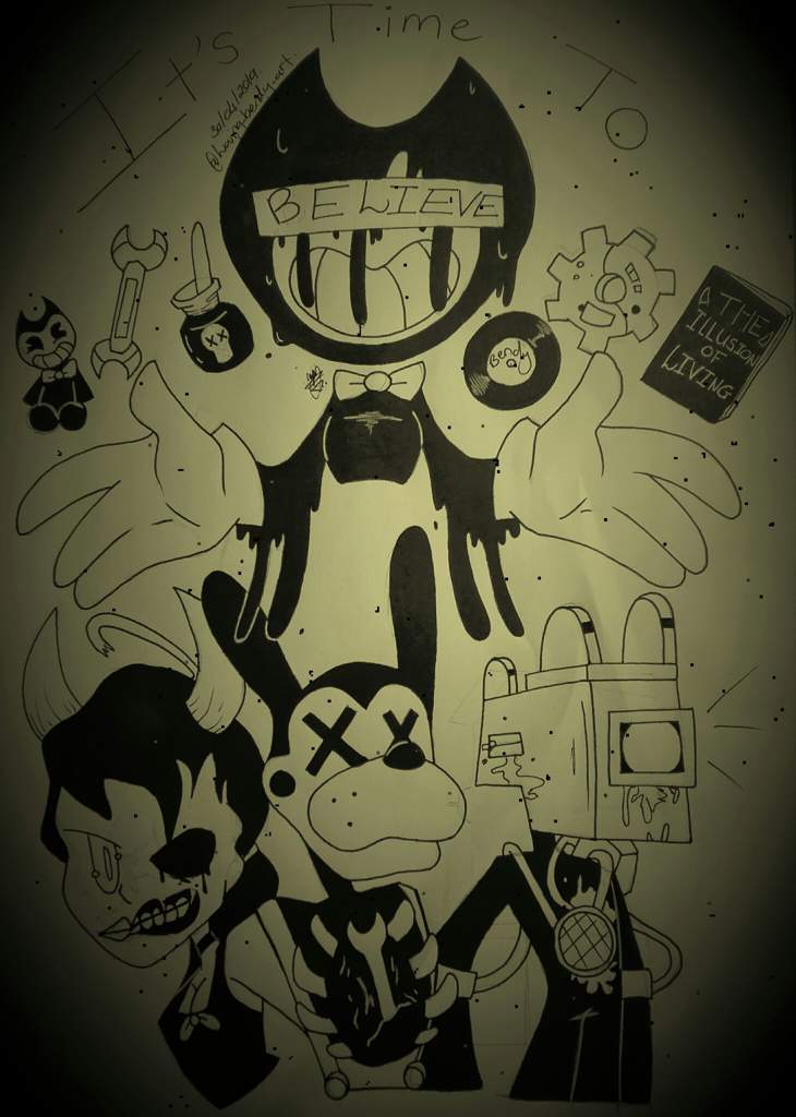 Bendy and the ink machine карта