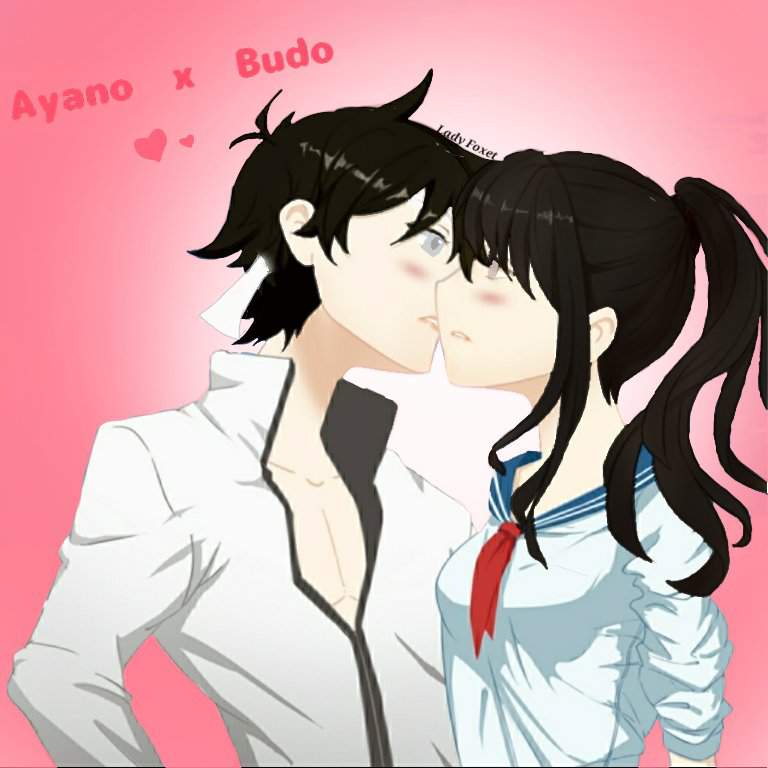 Рисунок "Ayano x Budo" (авторский) .