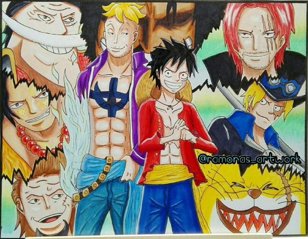 One Piece - Marco, Luffy and their connections | One Piece Amino