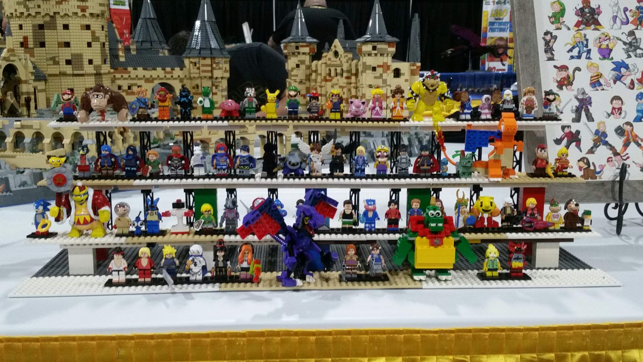 I made (nearly) every character in Ultimate out of Lego | Smash Amino