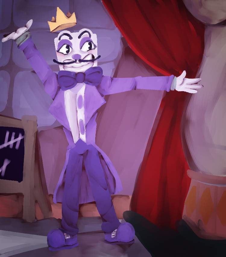 I’m Mr. King Dice, I’m the gamest in the land. 