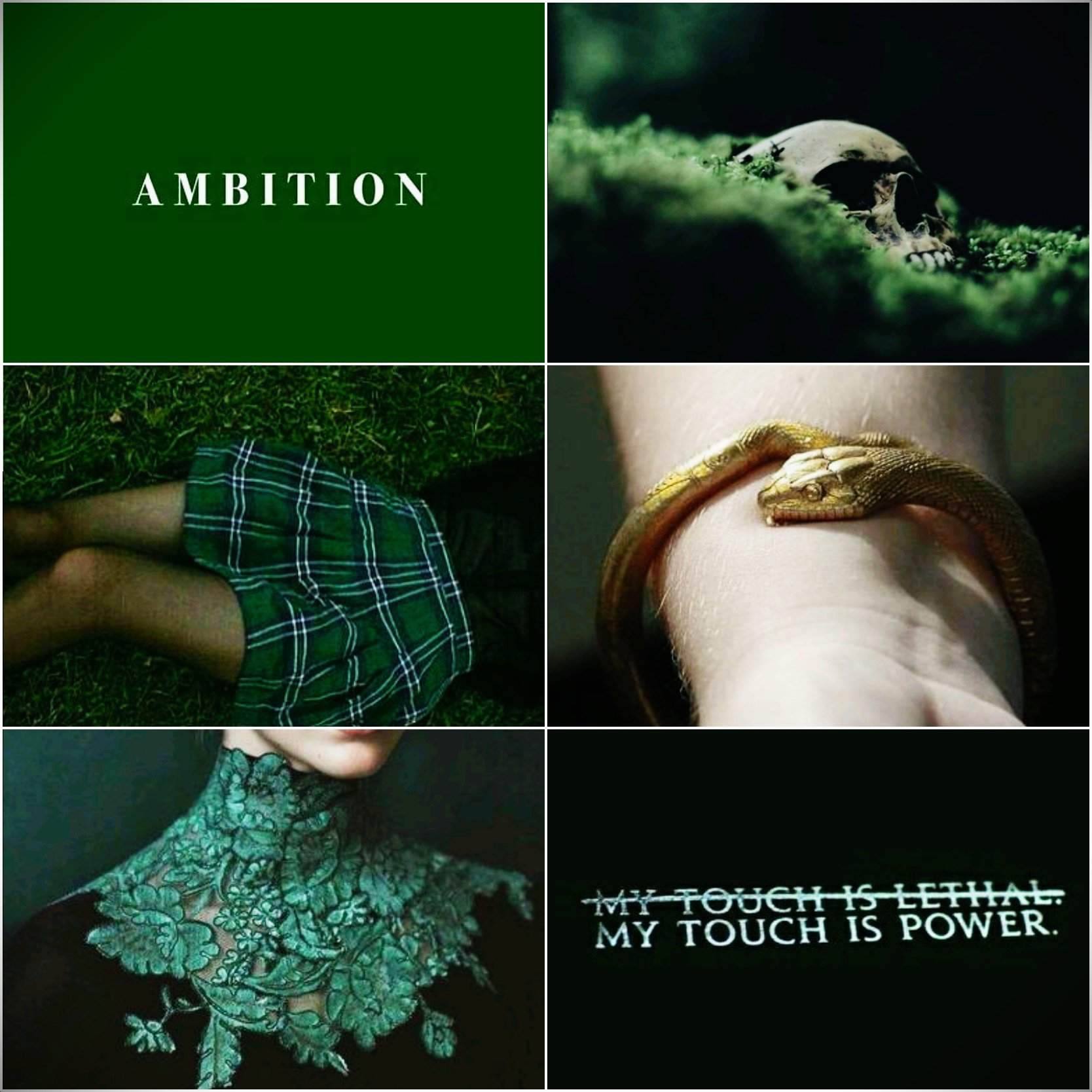 SLYTHERIN | Moodboard | Harry Potter Amino