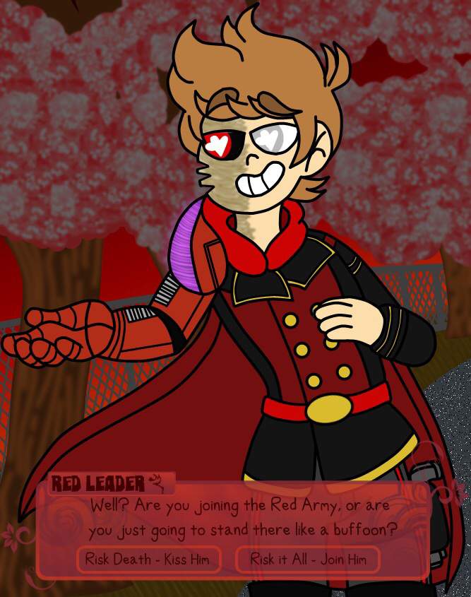 ️The Handsome Red Leader (TBATF) ️ | 🌎Eddsworld🌎 Amino