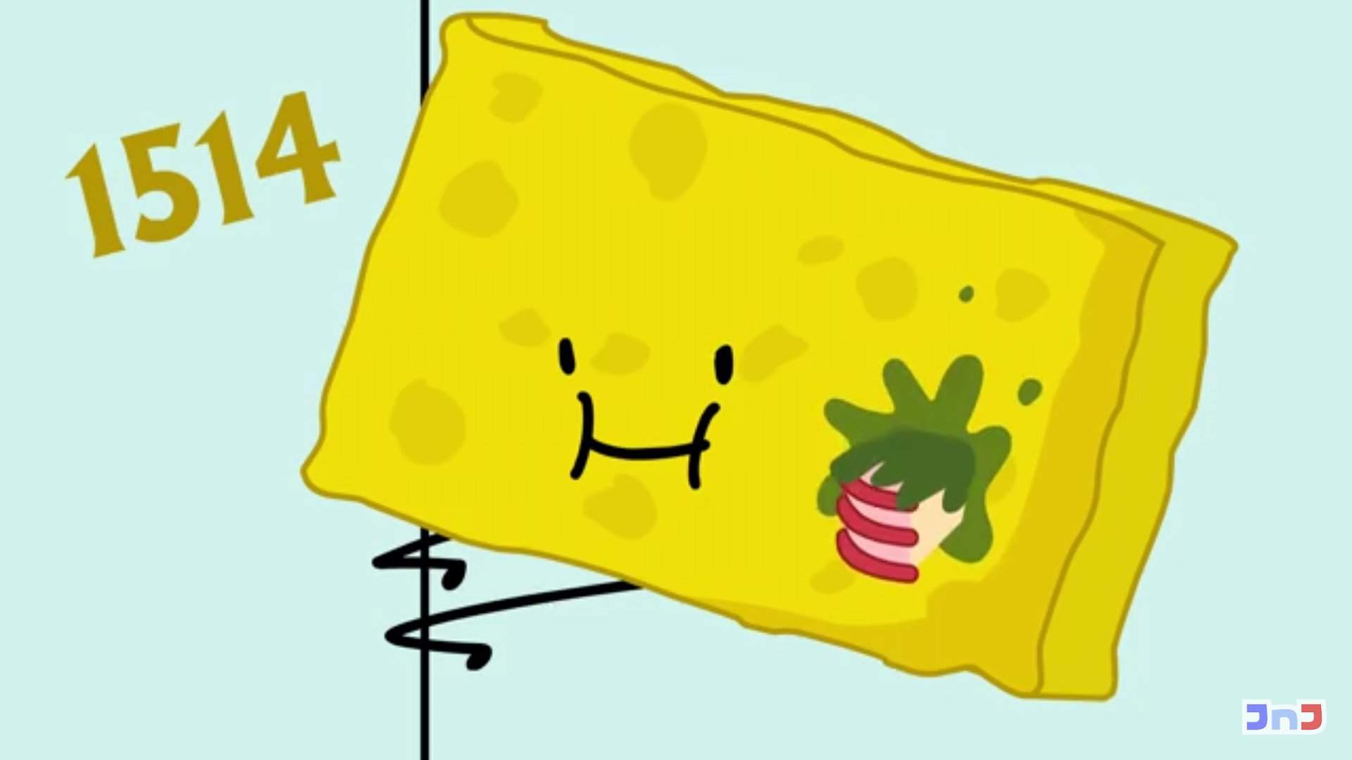 Spongy Got Barf Cake When He Was Safe. | BFB Amino! Amino