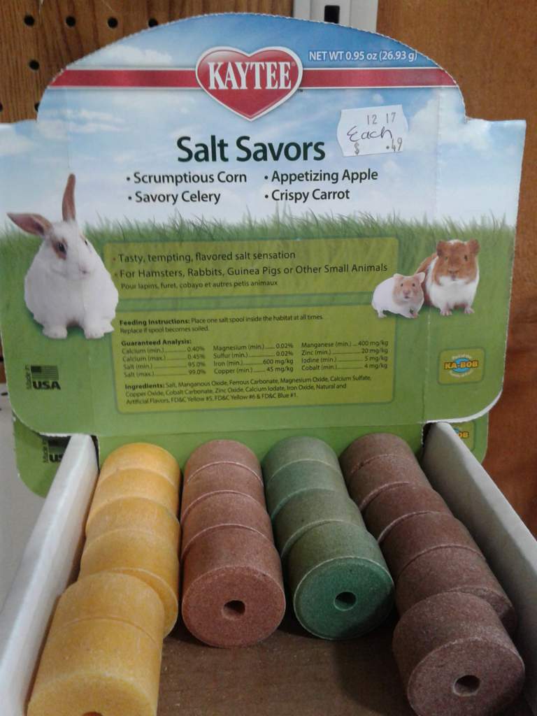 Salt Licks for Rabbits 