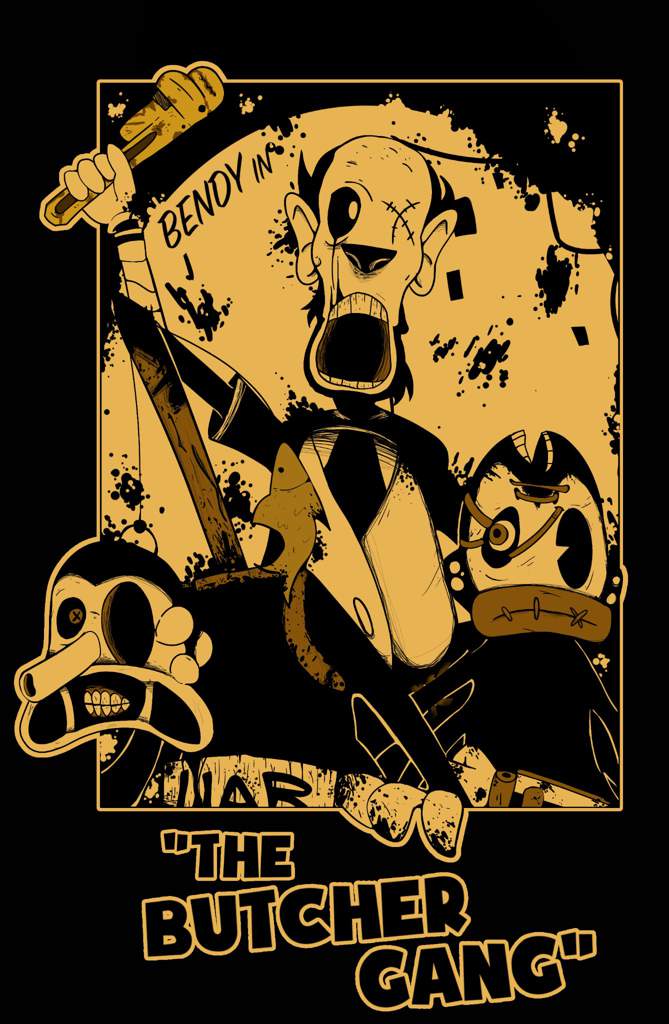 Bendy In The Butcher Gang Entry Bendy And The Ink Machine Amino 7164