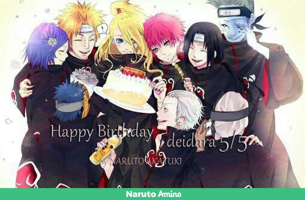 Happy birthday deidara | Naruto Amino