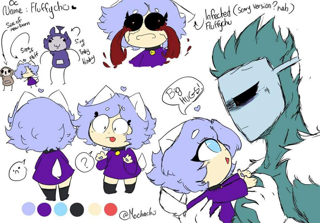 Slendytubbies/Teletubbies oc || meet FluffyChū | ⍦SlendyTubbies Amino ...