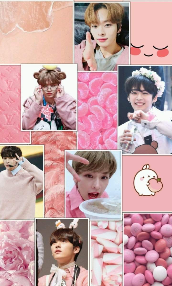 Sooo, I edited another leeknow wallpaper, issit okie??PINKPINK | Stray ...