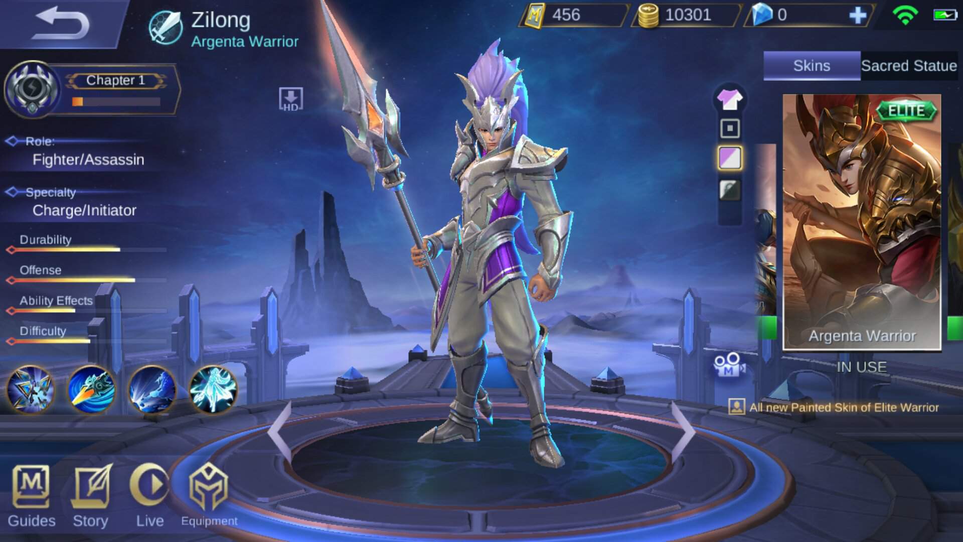 Argenta warrior | Mobile Legends Amino Amino