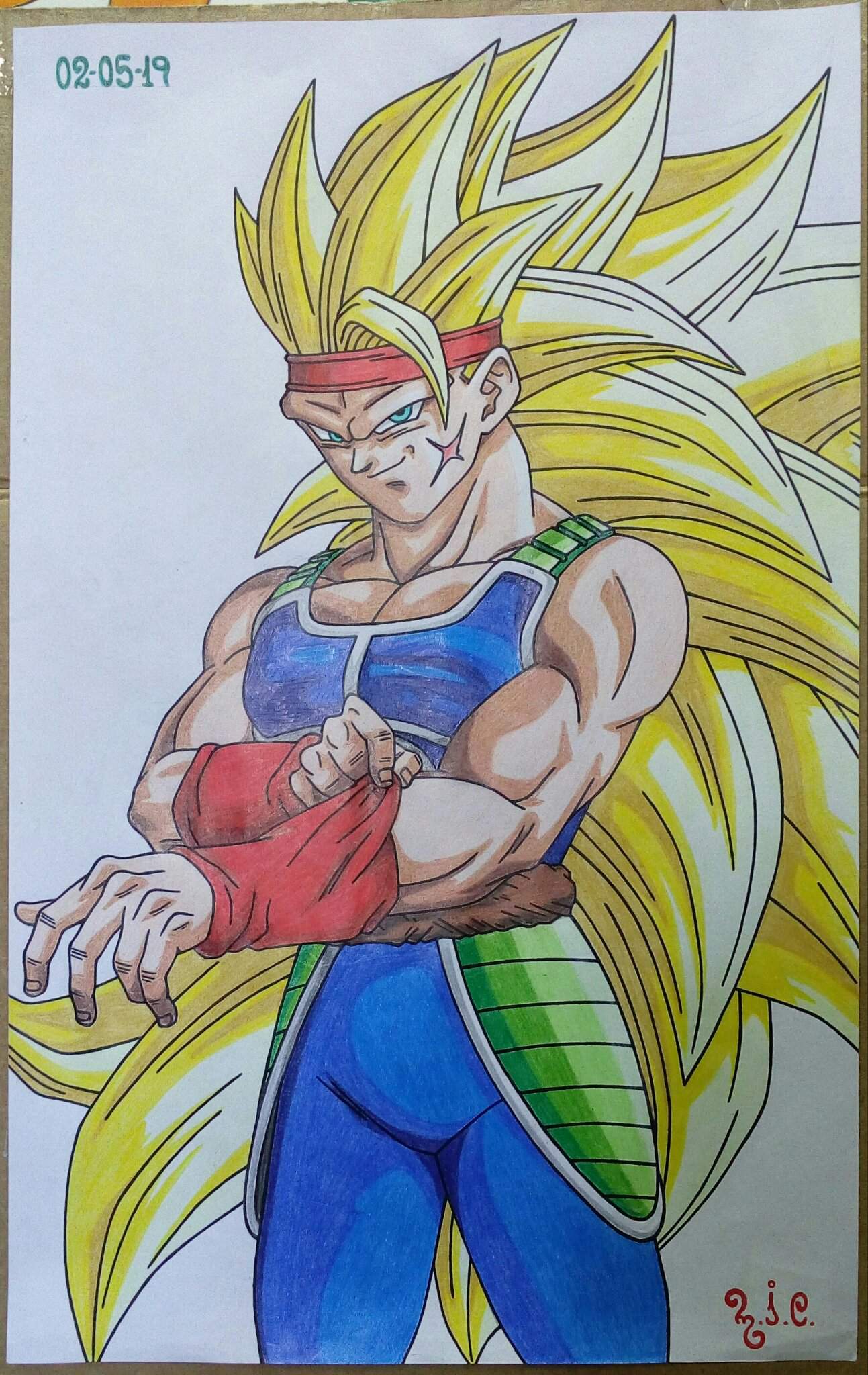 Dibujo de Bardock Ssj 3 | DibujArte Amino