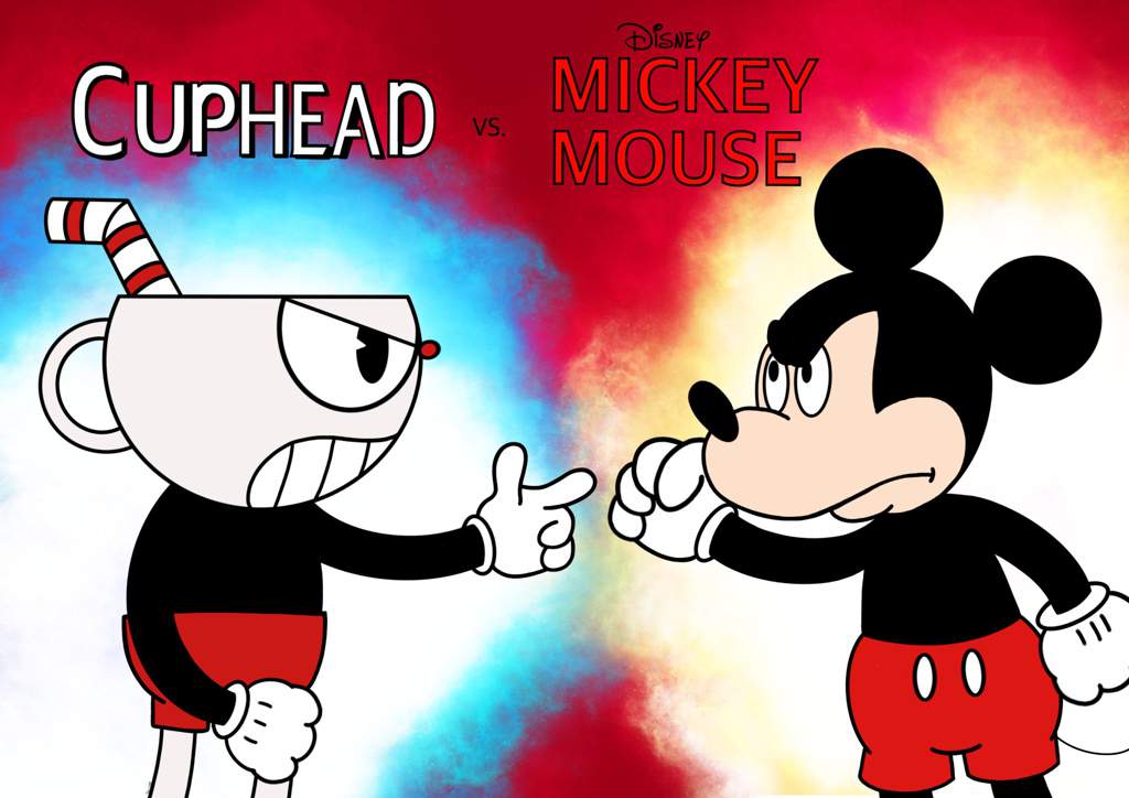 Микки против винни. Cuphead vs Mickey Mouse. Cuphead vs Mickey Mouse персонаж.