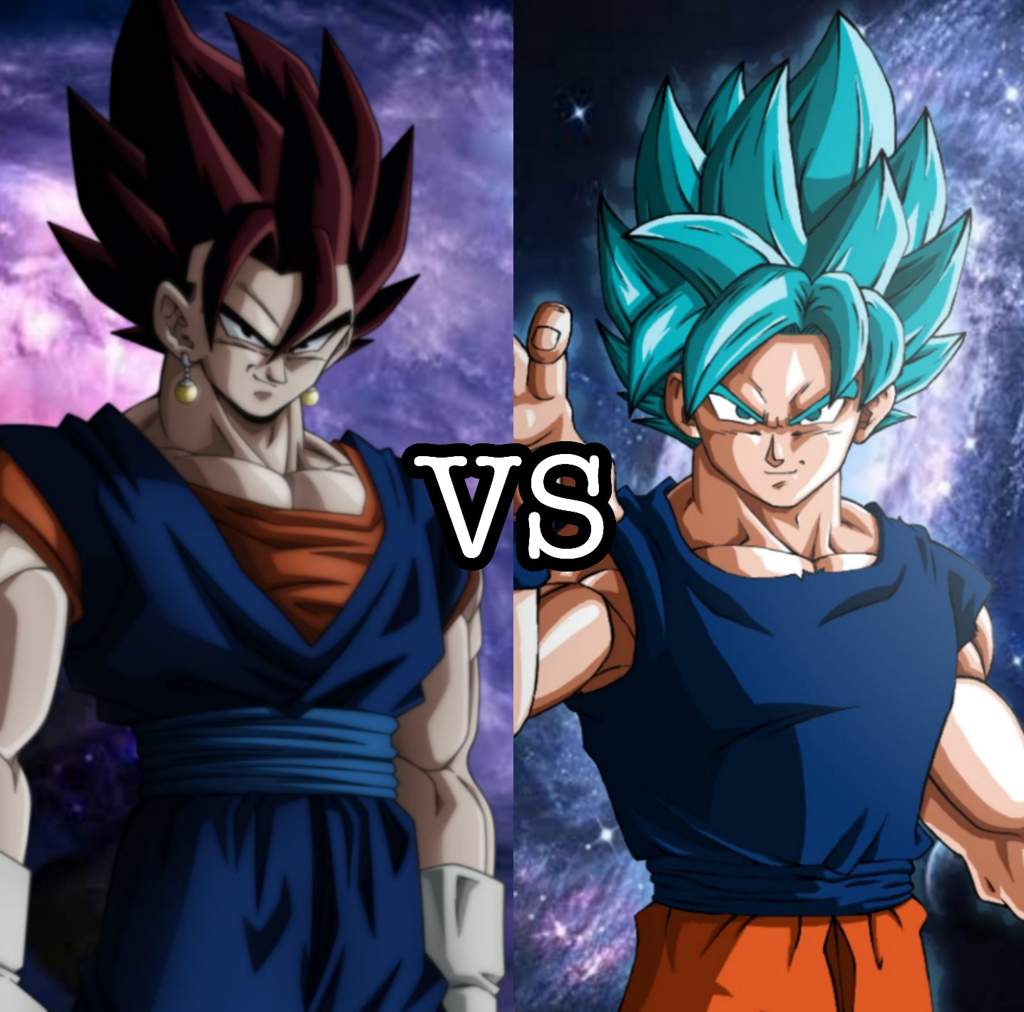 DBS battle: Anime SSB Vegitto vs Manga SSB Vegitto. - Battles