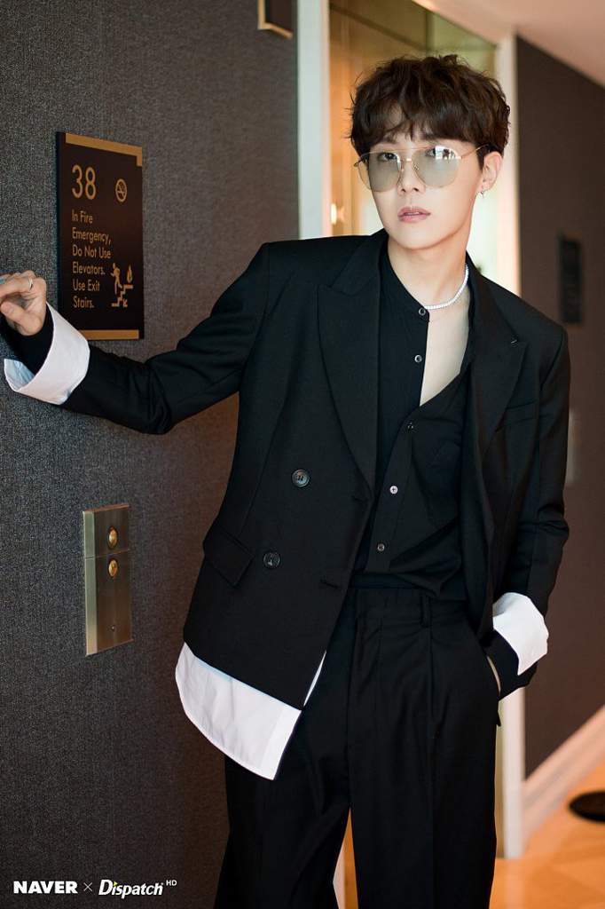 Dispatch x Naver J-Hope (BTS)'s overwhelmingly chic and charismatic vi...