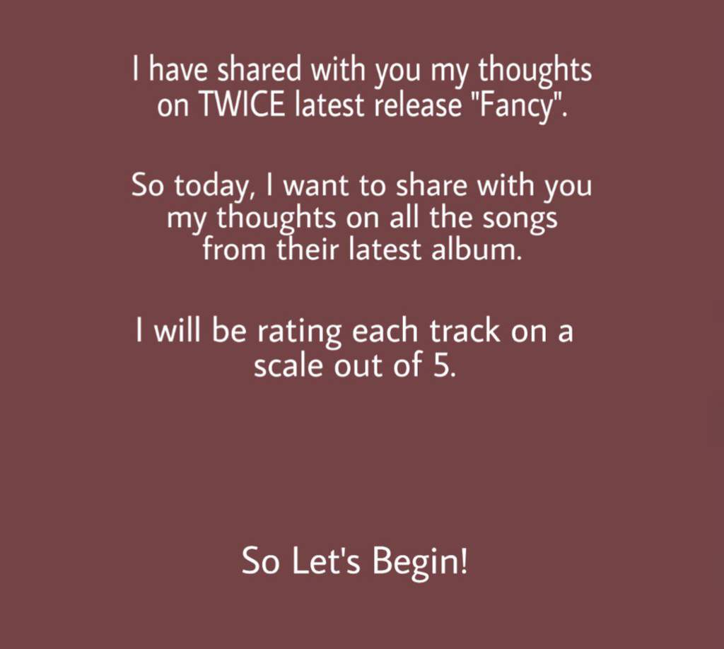 Rating Twice Fancy Album Twice 트와이스 ㅤ Amino