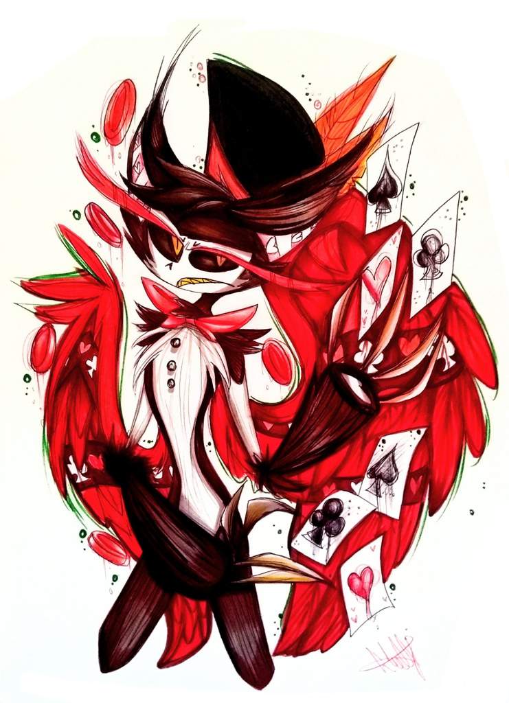 Husk (Fan art/Comission) | Hazbin Hotel (official) Amino