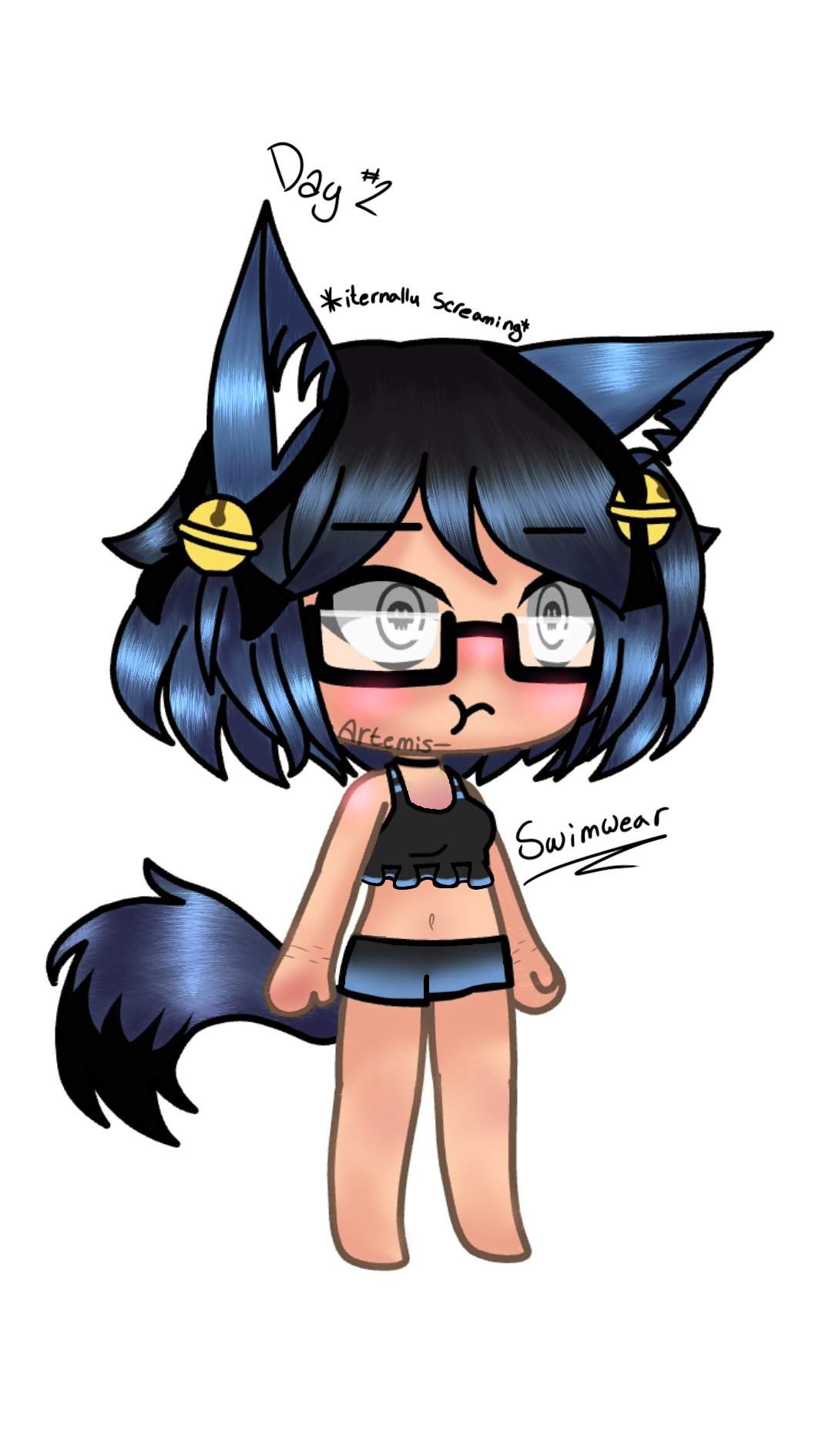 Day 2 : Swimwear | Gacha-Life Amino