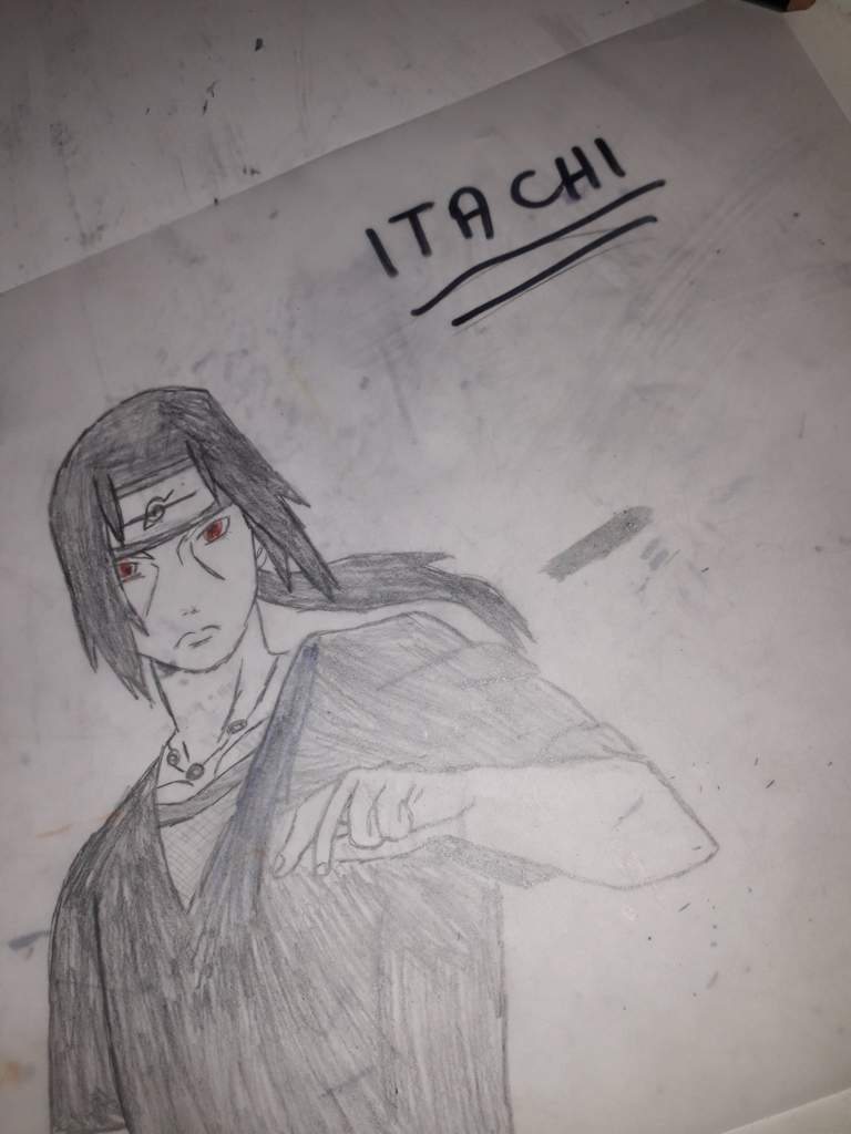 Dessin De Itachi Uchiwa Version Manga Donc Noir Et Blanc Naruto Boruto Fr Amino