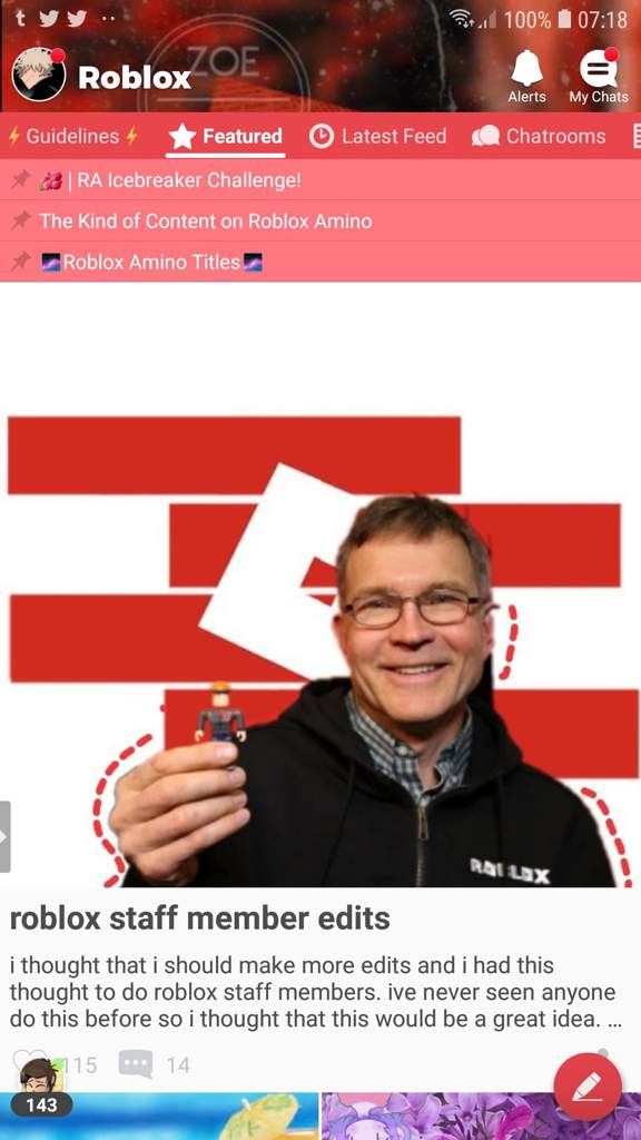 roblox staff member edits | Roblox Amino