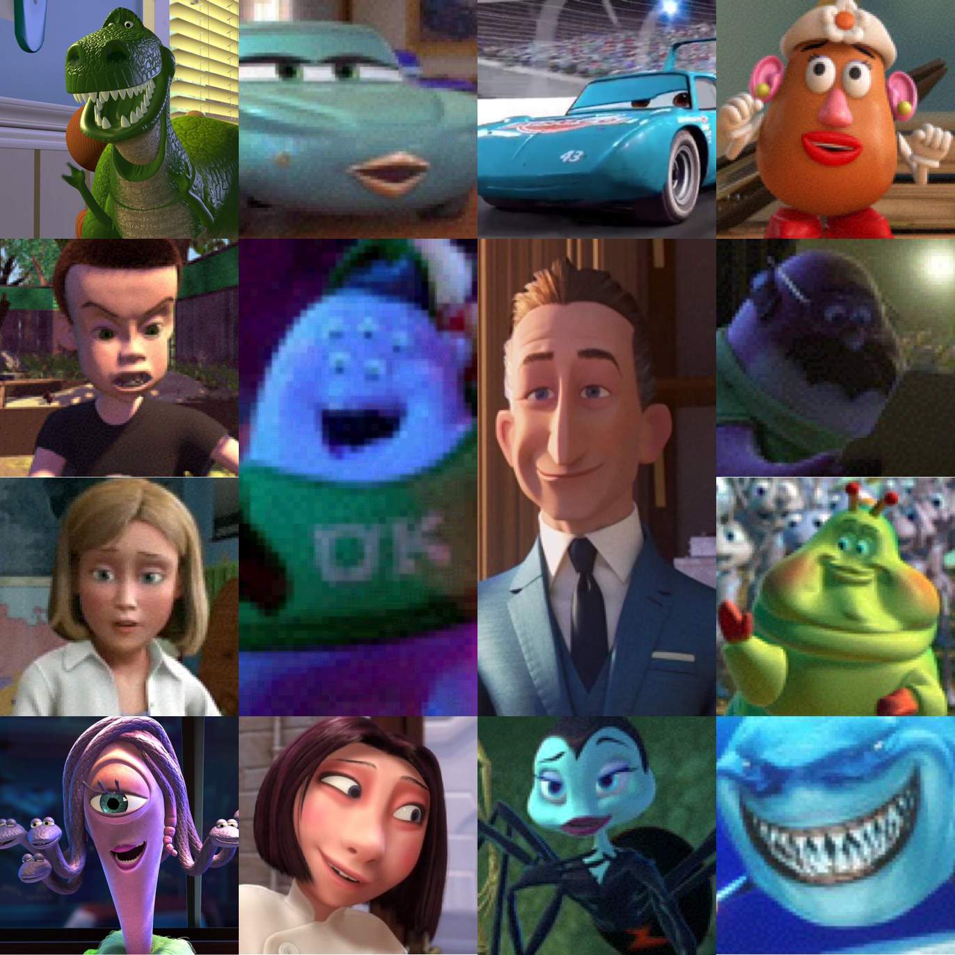 Tournament 7 Round 3 Group 4 The Best Pixar Side Character | Pixar Amino