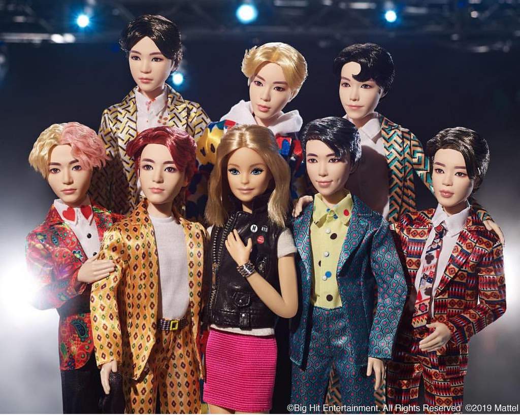 juguetes mattel de bts