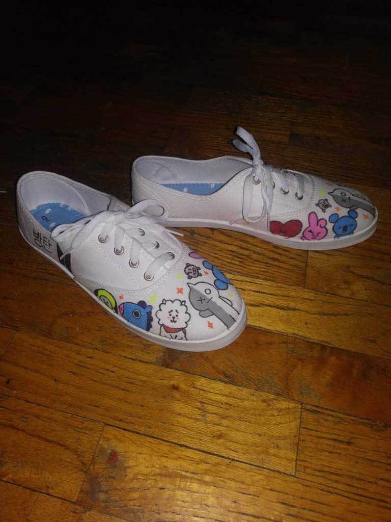 bt21 shoes fila