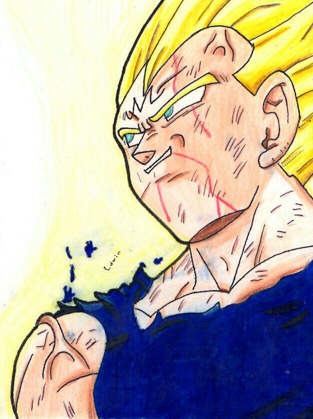 Dibujo de la muerte de vegeta | •Arte Amino• Amino